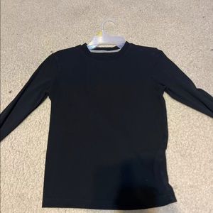 only navy black long sleeve